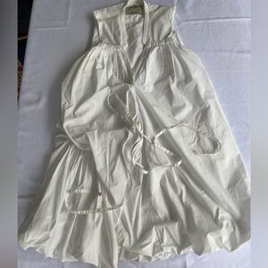 All Saints White Aditya Wrap Dress